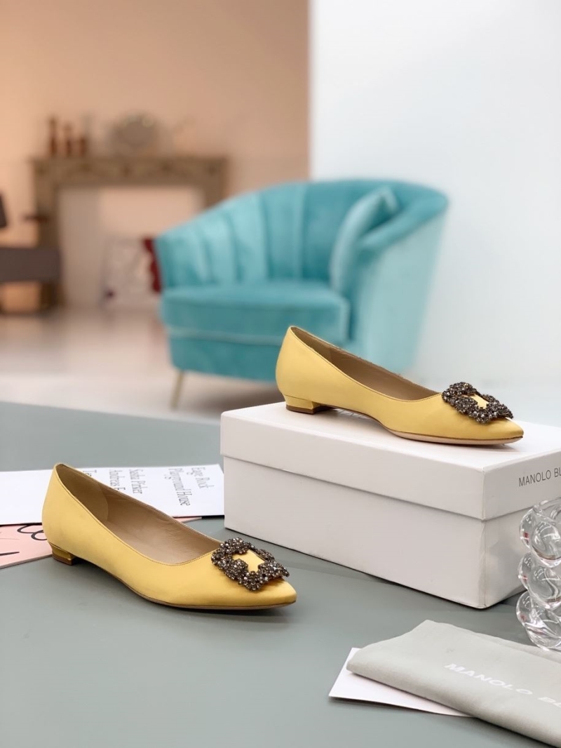 Manolo Blahnik flat shoes